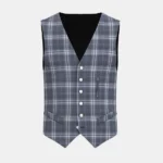 Islay Mist Tartan Waistcoat Front
