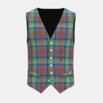 Isle of Skye Tartan waistcoat Front