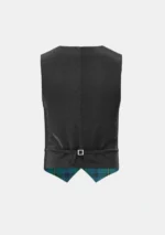 Johnston Tartan Waistcoat Back