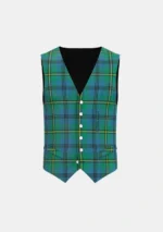 Johnston Tartan Waistcoat Front