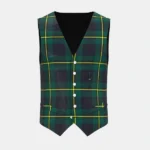 Johnstone Tartan Waistcoat Front