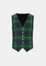 Johnstone Tartan Waistcoat Front