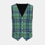 Keith Ancient Tartan Waistcoat Front