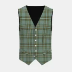 Kelly Tartan Waistcoat Front