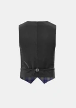 Kelvinside Academy Tartan Waistcoat Back