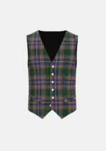Knox Tartan Waistcoat Front