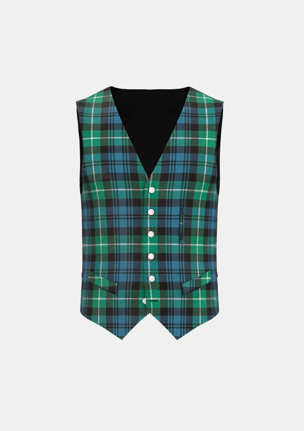 Lamont Tartan Waistcoat Front Lamont Tartan Waistcoat Front