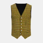 Lauder Tartan Waistcoat Front