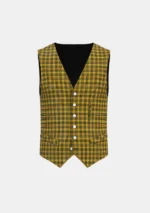 Lauder Tartan Waistcoat Front