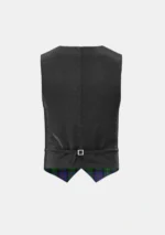 Loch Carron Tartan Waistcoat Back
