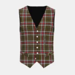 Loch Ness Tartan Waistcoat Front