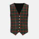 Lowland Donnelly Tartan Waistcoat Front