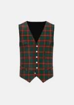 Lowland Donnelly Tartan Waistcoat Front