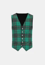 MacLean Tartan waistcoat Front