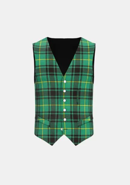 Macarthur Tartan Waistcoat Front