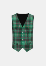 Macaulay Hunting Tartan Waistcoat Front