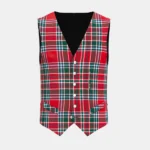 Macbean Tartan Waistcoat Front