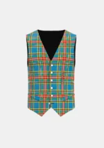 Macbeth Tartan Waistcoat Front