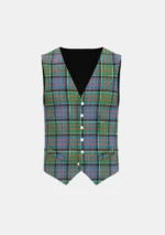 Macdonald of Clanranald Tartan Waistcoat Front