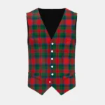 Macduff Tartan Waistcoat Front