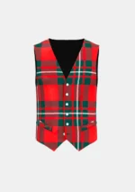 Macgregor Tartan Waistcoat Front
