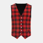 Maciver Tartan Waistcoat Front