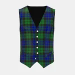 Mackay Tartan Waistcoat Front
