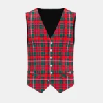 Mackinnon Tartan Waistcoat Front
