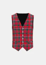 Mackinnon Tartan Waistcoat Front