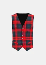 Maclachlan Tartan Waistcoat Front
