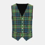 Maclellan Tartan Waistcoat Front