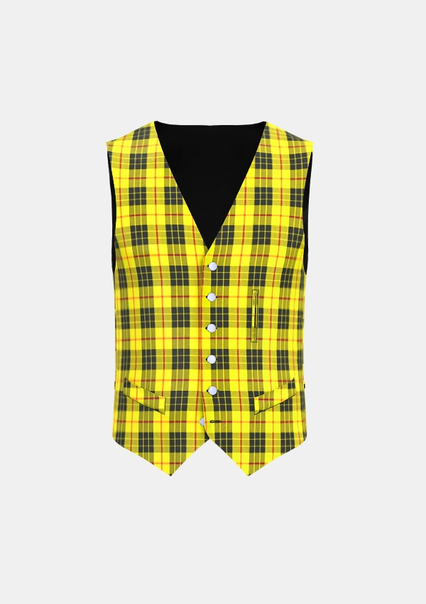 Macleod of Lewis Tartan Waistcoat Front Macleod of Lewis Tartan Waistcoat Front