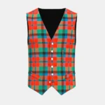Macnaughton Tartan Waistcoat Front
