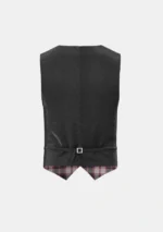 Macpherson Hunting Tartan Waistcoat Back