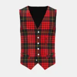 Macqueen Tartan Waistcoat Front