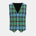 Macrae Tartan Waistcoat Front