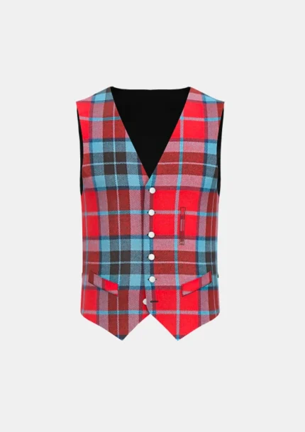 Mactavish Tartan Waistcoat Front