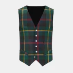 Malcolm Tartan Waistcoat Front'
