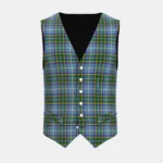 Manx Tartan Waistcoat Front