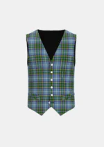 Manx Tartan Waistcoat Front