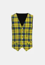 Mccabe Tartan Waistcoat Front