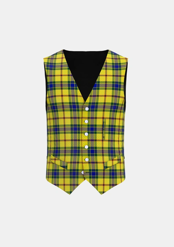 Mccabe Tartan Waistcoat Front Mccabe Tartan Waistcoat Front