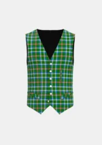 Mcclure Niall Tartan Waistcoat Front