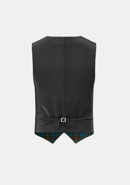 Mcconnell Tartan Waistcoat Back