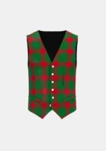 Middleton Tartan Waistcoat Front