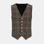 Modern Robertson Tartan Waistcoat Front