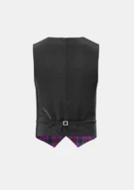 Montgomery Tartan waistcoat Back
