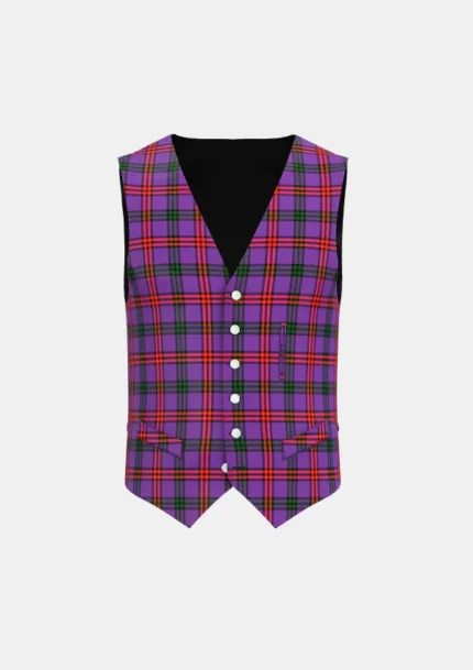 Montgomery Tartan waistcoat Front