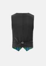 Moore Tartan Waistcoat Back