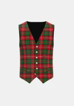 Nisbet Tartan Waistcoat Front